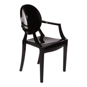 Black-Kartell-Louis-Ghost-Chair