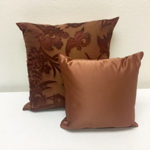 Copper-Embossed-Chiffon-Cognac-Matte-Satin
